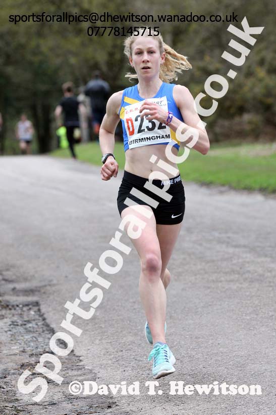 Senior womens English National 6 Stage Road Relay, 2016 English National 12 and 6 Stage Road Relays, Sutton Coldfield, Birmingham. Photo: David T. Hewitson/Sports for All Pics
